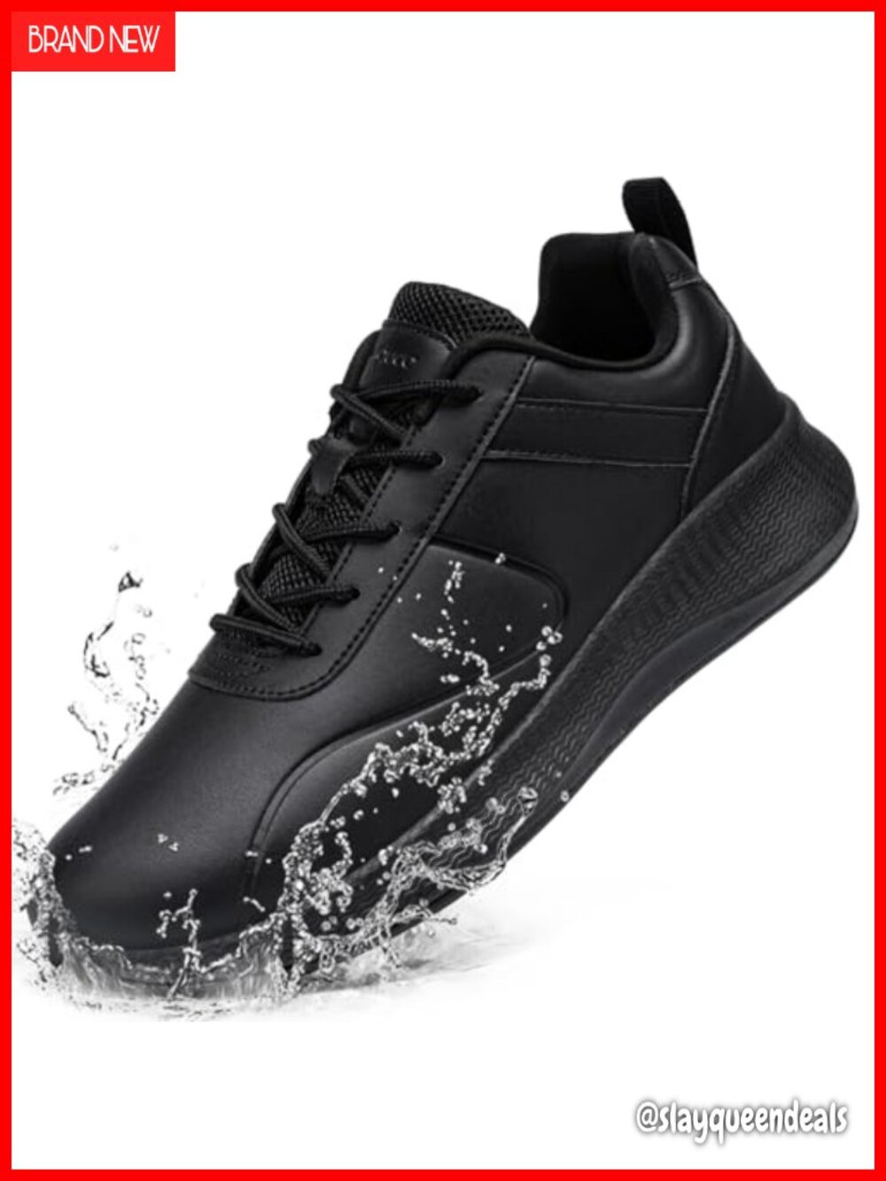 Non Slip Work Shoes for Women Food Service Sneakers Cushioning